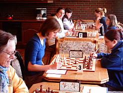 Damenmannschaft 2002 H. Brümmer, C. Wulf, W. Bruck und G. Klingbeil